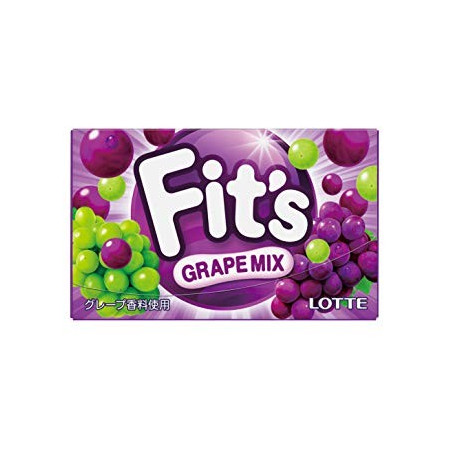 Lotte Fit's Grapes Mix Gum