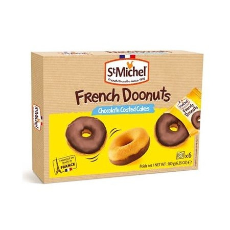 St Michel French Doonuts Chocolate Coated Cakes