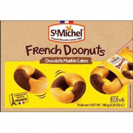 St Michel French Doonuts Chocolate Marble Cakes