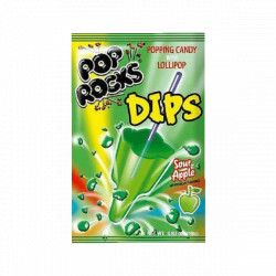 Pop Rocks Dips Sour Apple