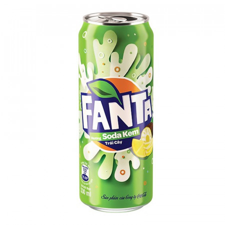 Fanta Fruity Cream Soda 330ml