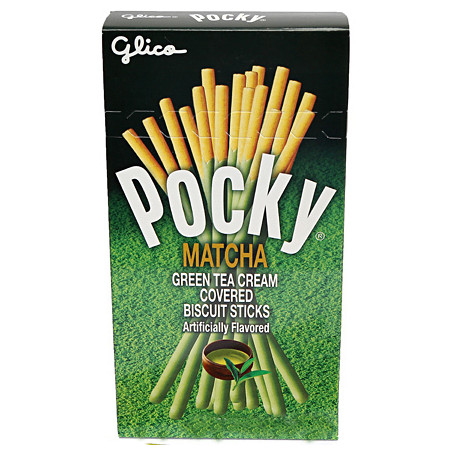Pocky Choco Matcha Green Tea Flavour