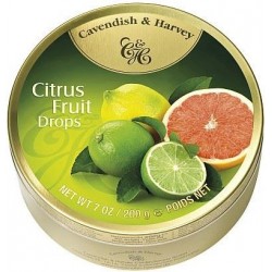 Cavendish & Harvey Citrus Fruit Drops