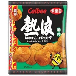 Calbee Hot & Spicy Potato Chips