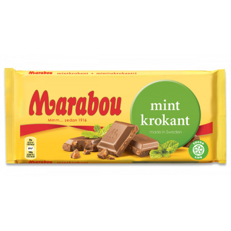 Marabou Mint Krokonat