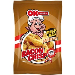 Ok Snacks Bacon Crisp Barbecue 150g