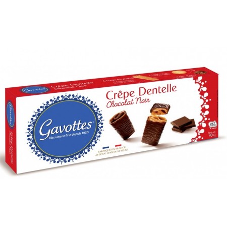 Gavottes Crepes Dantelle Chocolat Noir