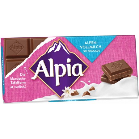 Alpia Alpen-Vollmilch Shokolade