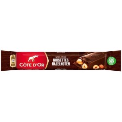 Cote D'or Dark Chocolate with Whole Nuts Bars