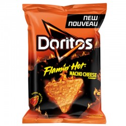 Doritos Flamin' Hot Tortilla Nacho Cheese Chips 170g