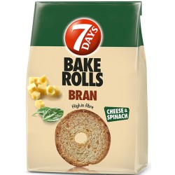 7days Bake Rolls Bran Cheese & Spinach
