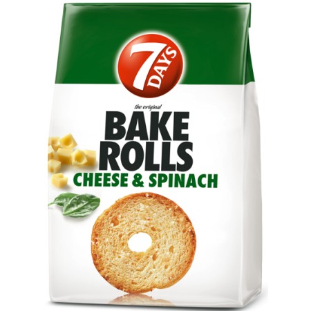 7Days Bake Rolls Spinach & Cheese