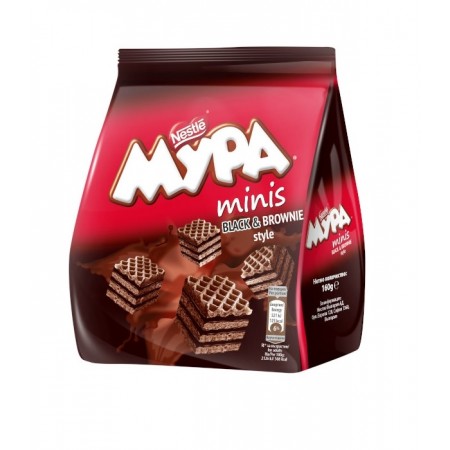 Nestle Mypa Minis Black & Brownie Style 160g