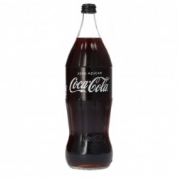 Coca-Cola Zero Glass Bottle 1L
