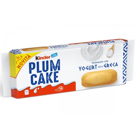 Kinder Plum Cake Yoghurt Greca