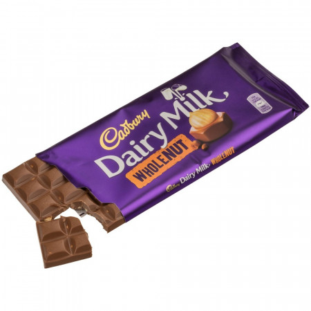 Cadbury Dairy Milk Whole Nut Chocolate 200g