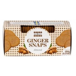 Nyakers Ginger Cookies Snaps Almonds