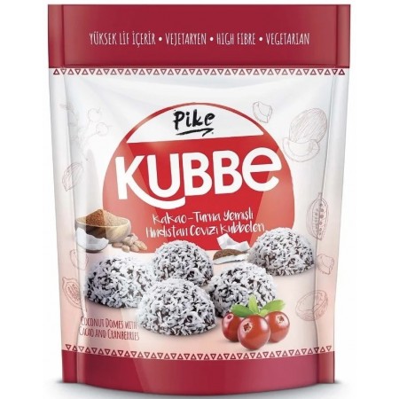 Pike Kubbe Coconut Domes Cacao Cranberries