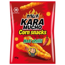 Koikeya Karamucho Hot Chilli Corn Snacks