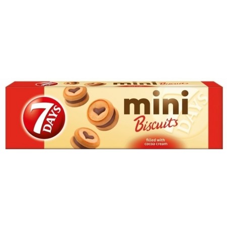 7Days Mini Biscuits Cocoa Cream