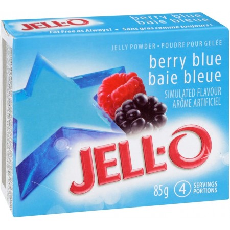 Jell-o Berry Blue Jelly