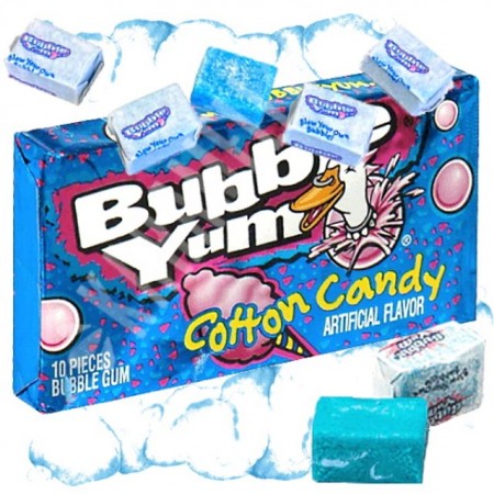 Bubble Yum Cotton Candy 10 szt