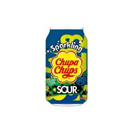 Sparkling Chupa Chups Sour Blueberry