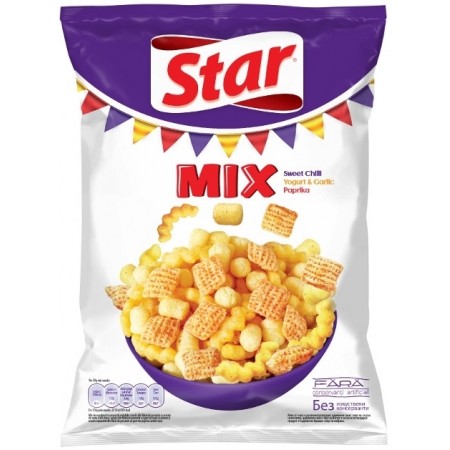 Star Snacks Mix Sweet Chilli Yoghurt Garlic Paprika