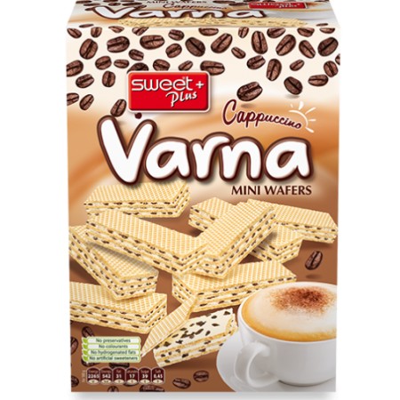 Sweet Plus Varna Cappuccino Cream Mini Wafers