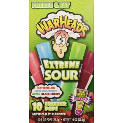 Warheads Sour Freezer Pops