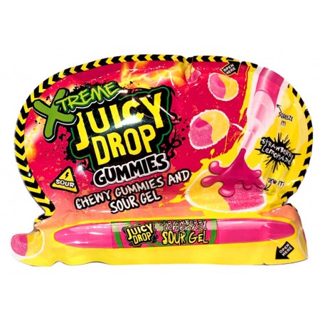 Bazooka Xtreme Juicy Drop Gummies