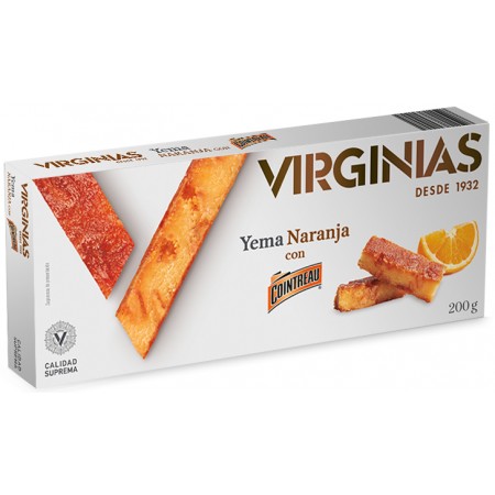 Virginias Turron Yema Naranja