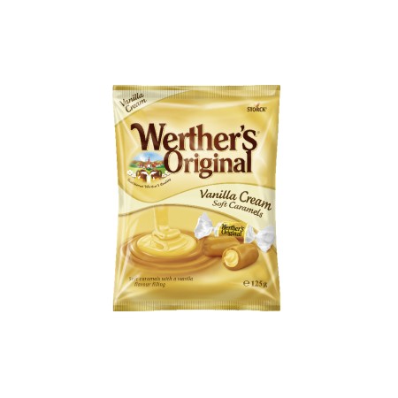 Werthers Vanilla Cream Soft Caramel 125g