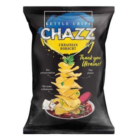 Chazz Potato Chips Ukrainian Borscht