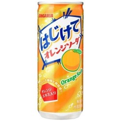 Sangaria Hajikete Orange Soda 250g
