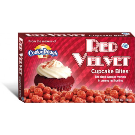 Cookie Dough Red Velvet Bites