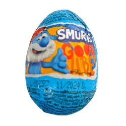 Zaini Smurfs Chocolate Egg
