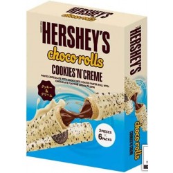 Hershey's Choco-Rolls Cookies 'N' Creme 6 pack