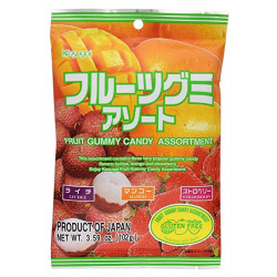 Kasugai Fruit Gummy Candy Assortment