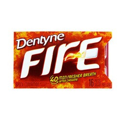 Dentyne Cinnamon Fire