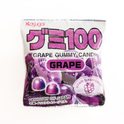 Kasugai Grape Gummy Candy 43g