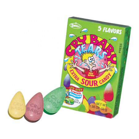 Double Bubble Cry Baby Tears Extra Sour Candy