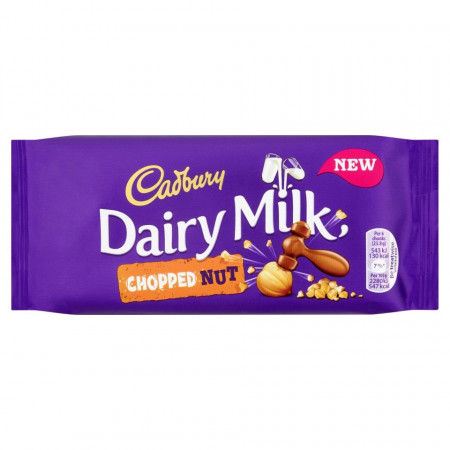 Cadbury Dairy Milk Chopped Nut Chocolate