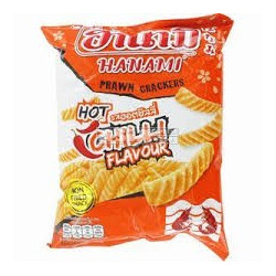 Hanami Prawn Crackers Hot & Chilli