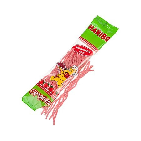 Haribo Spaghetti Strawberry Sour