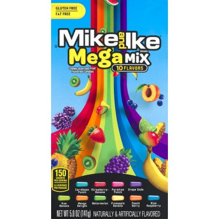 Mike and Ike Mega Mix 10 Flavours