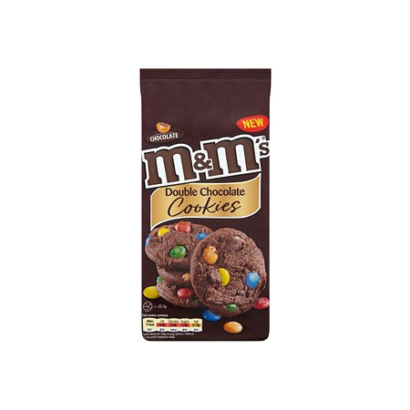M&M's Double Chocolate Cookies