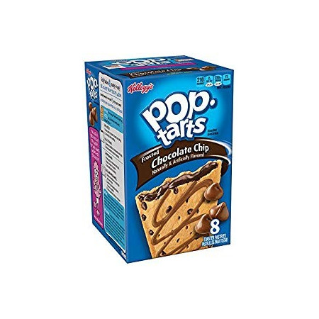 Pop Tarts Frosted Chocolate Chip Box