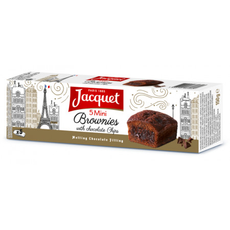 Jacquet Mini Brownie with Chocolate Chips